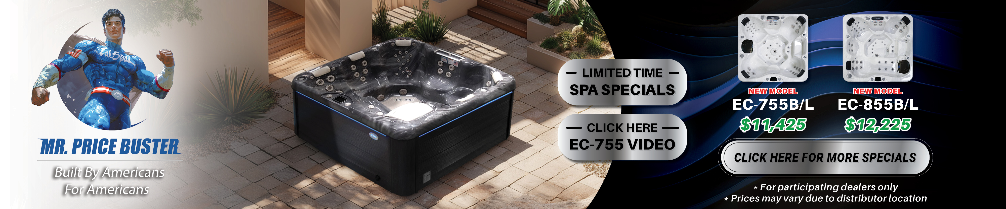 Calspas hot tub being used in a family setting - 